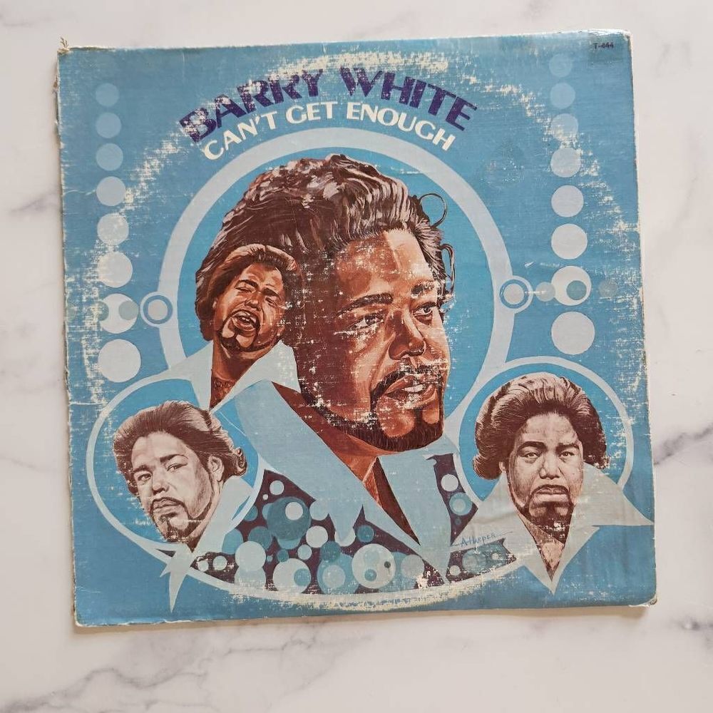 Barry White cant get enough vintage record '70s music r&B soul love making music